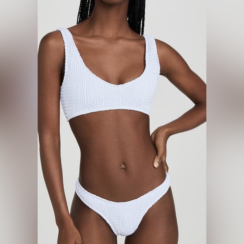 Charlie Holiday Jodie Shirred Bikini Set